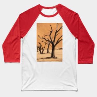 Namibia. Namib-Naukluft National Park. Deadvlei. Dead Trees. Dunes. Baseball T-Shirt